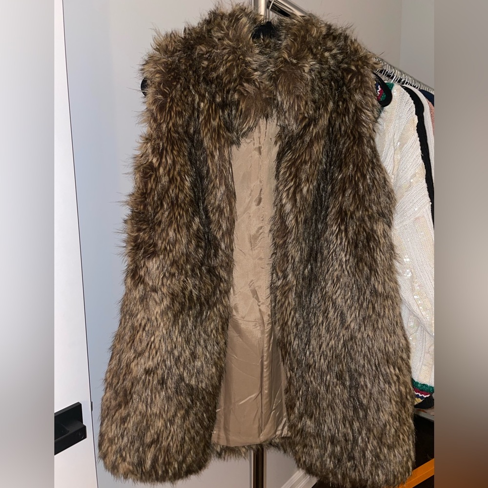 Michael Kors Faux Fur Vest